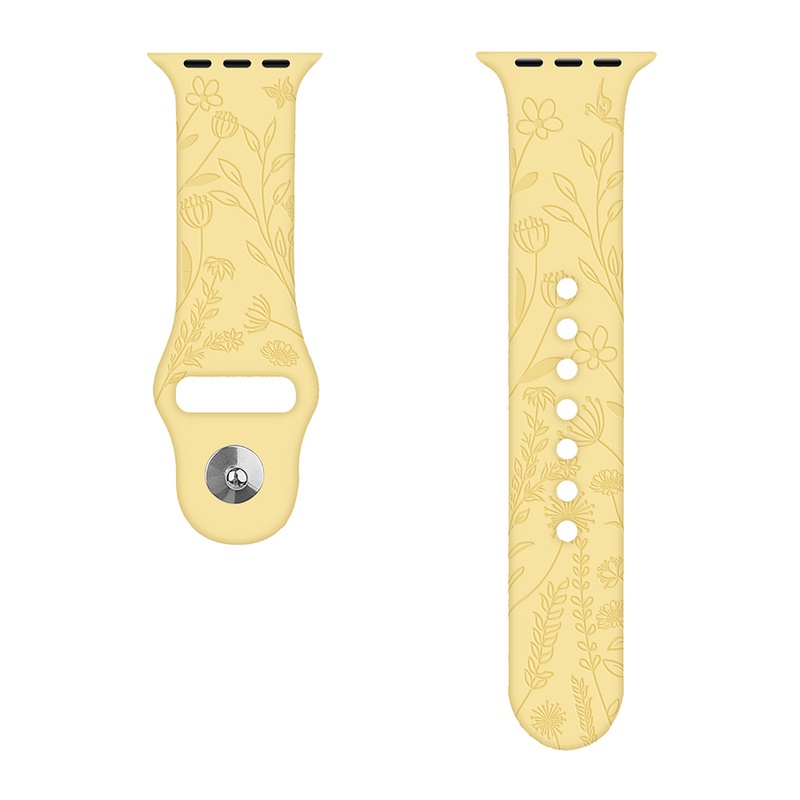 Dây Đeo Đồng Hồ Apple Watch 7 6 SE 5 4 3 2 40mm 44mm 38mm 42mm 45mm 41mm Hình Bướm 3D