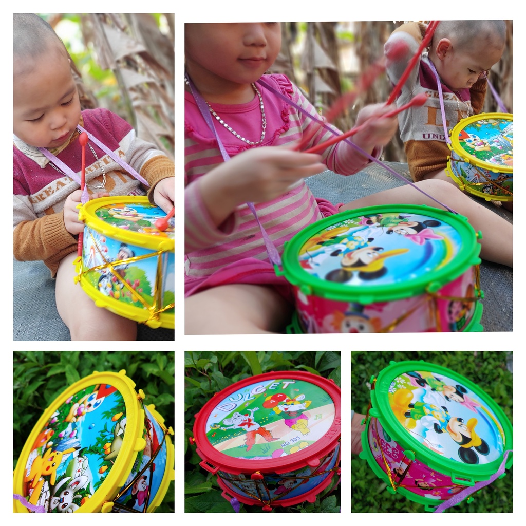Trống cho bé trống gõ bo đồ chơi trẻ em