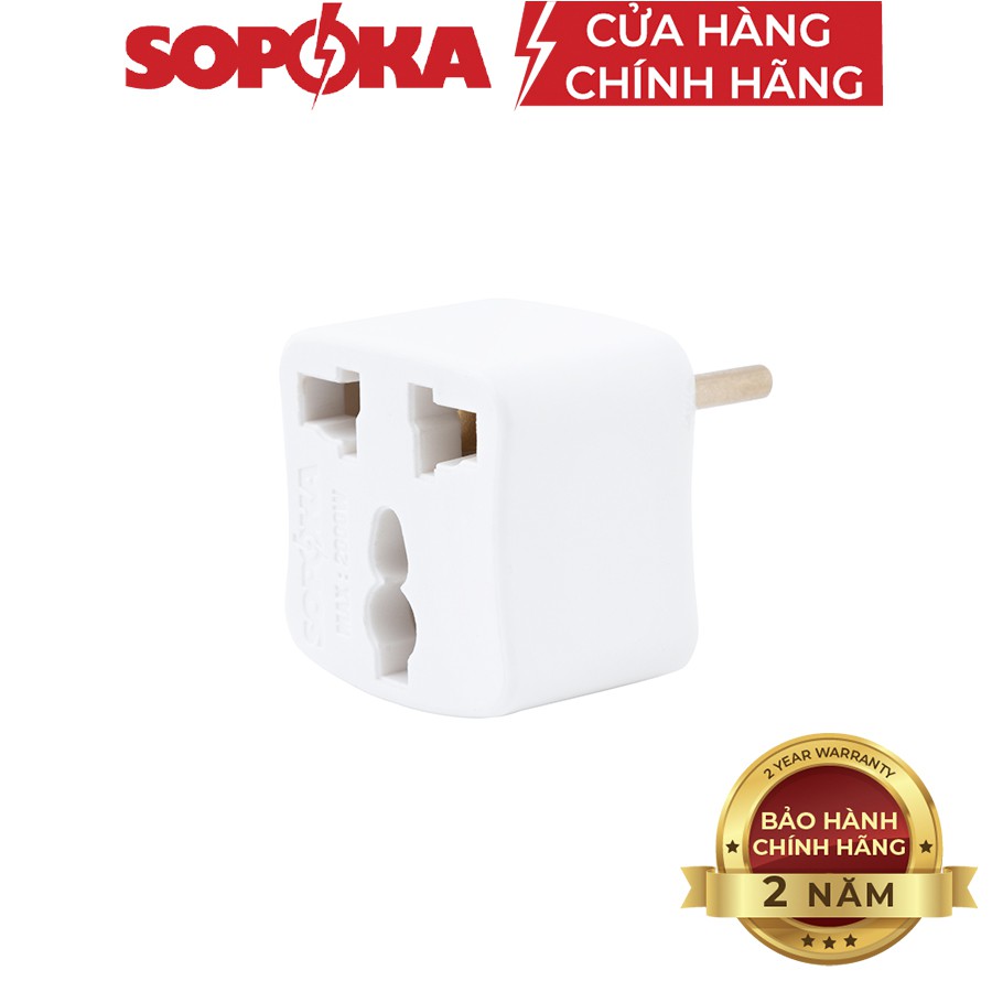 [Mã BMBAU50 giảm 10% đơn 99k] Đầu nối đa năng chuyển nguồn SOPOKA P6A, P7 chịu nhiệt chống cháy