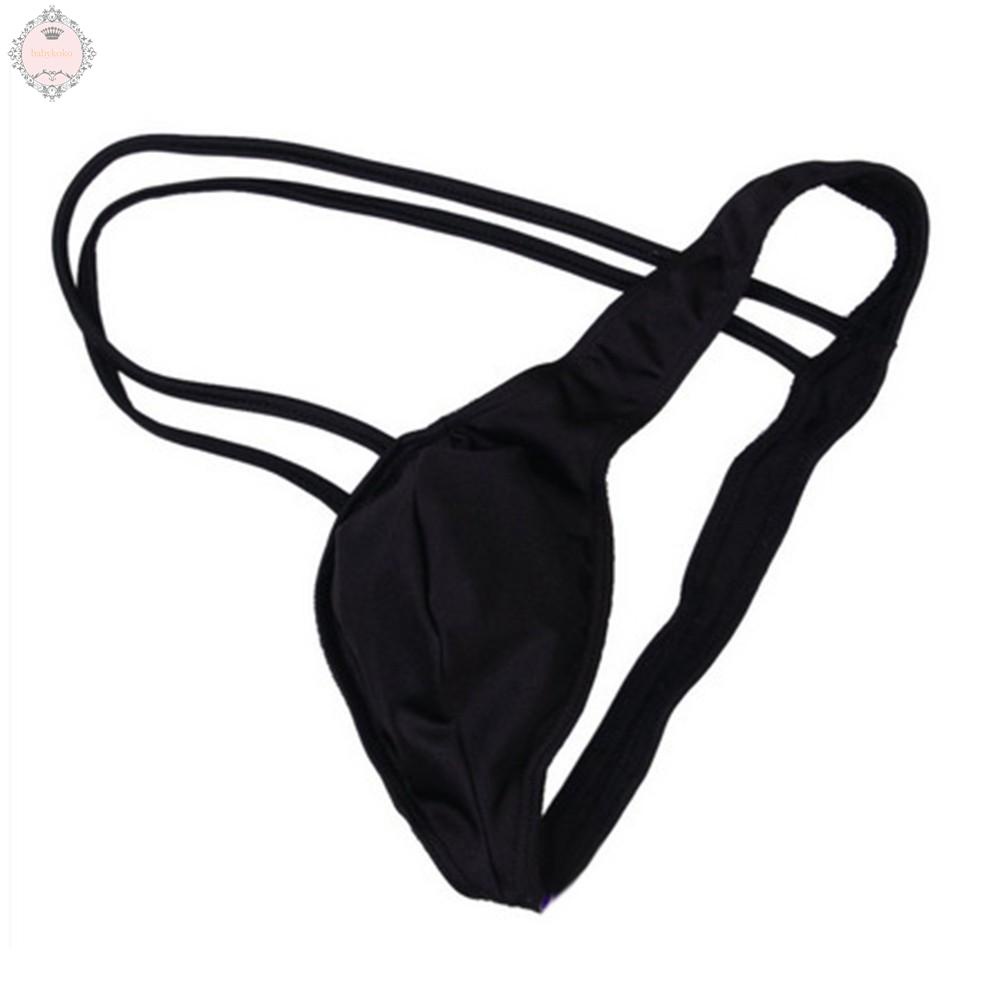 Briefs Sexy T-back Low Rise Mens Underwear Breathable C-String Costumes【Discount】