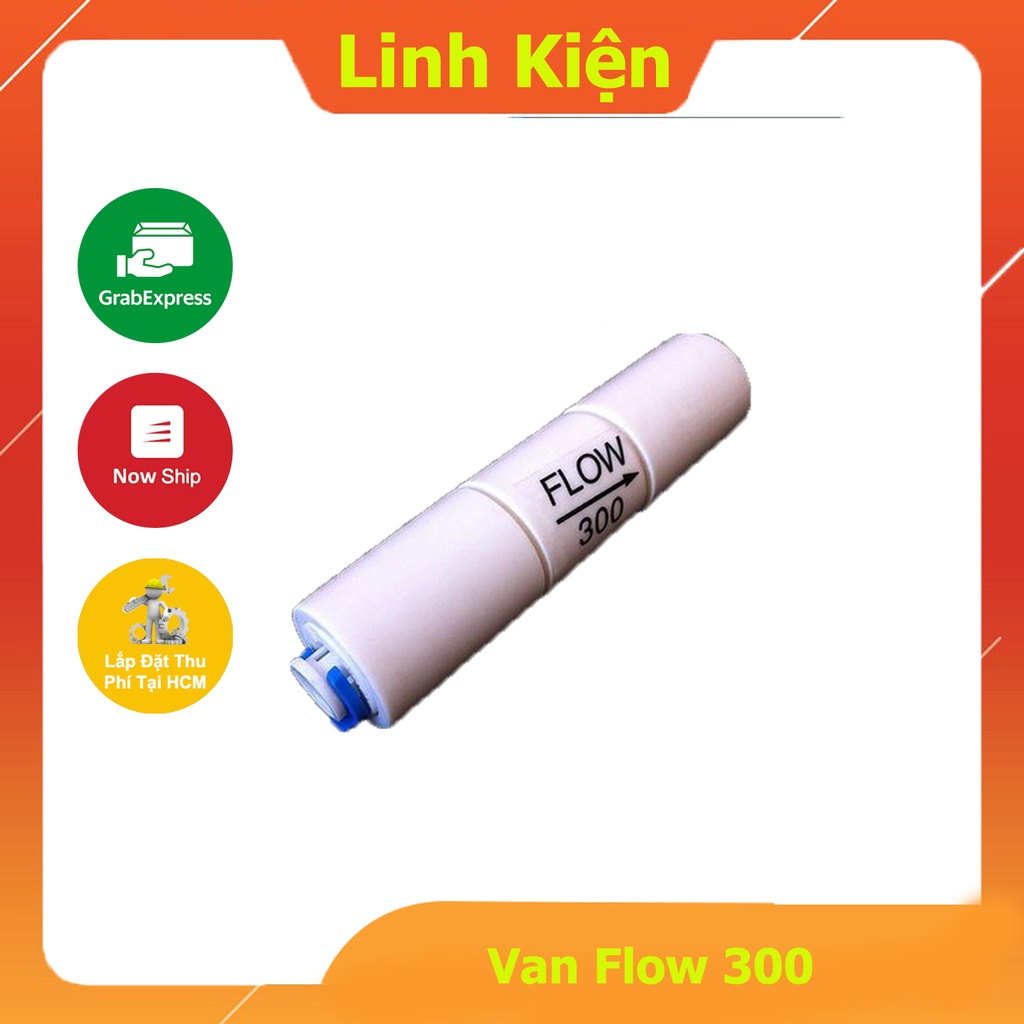 Van flow nối nhanh 300CC (Van điều tiết nước thải)