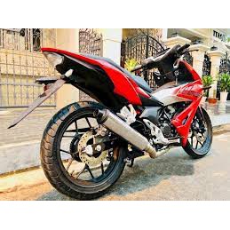 PÔ TĂNG CBR REDLEO KÈM CỔ INOX 2 KHÚC GẮN Winner - Satria - Ex150 - Sonic - Raider - Ex135