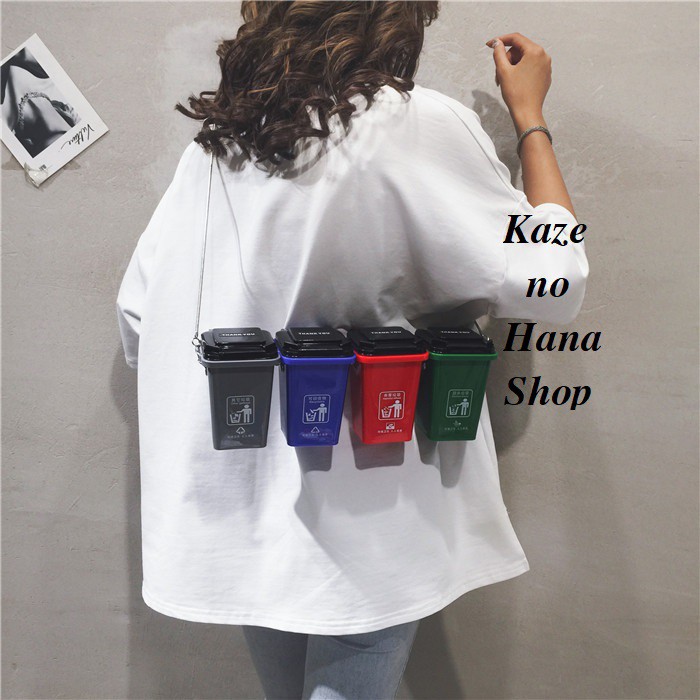 túi xách thùng rác