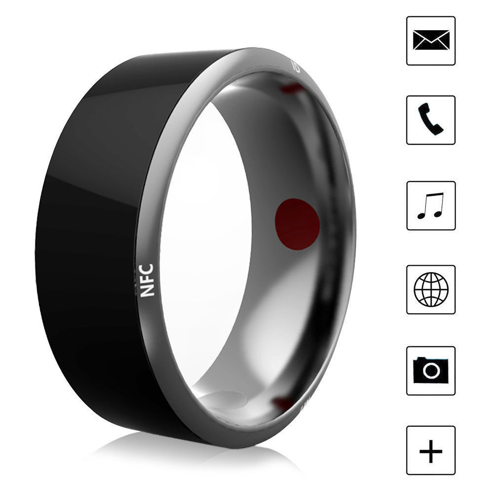 NFC smart ring solar multifunctional android temperature ring net red smart black technology waterpr