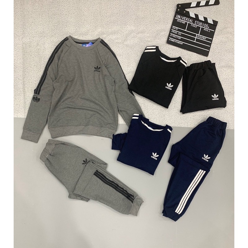 BỘ ADS CHUI CỔ TRÒN 3 SỌC CHO NAM Nam02 | BigBuy360 - bigbuy360.vn