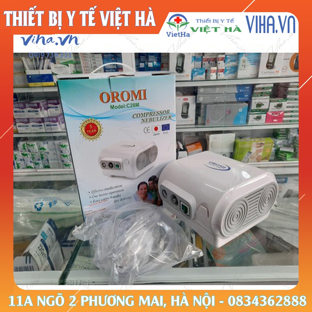 Máy Xông Khí Dung Xông Mũi Họng OROMI CR28M [ Hàng Chính Hãng ]