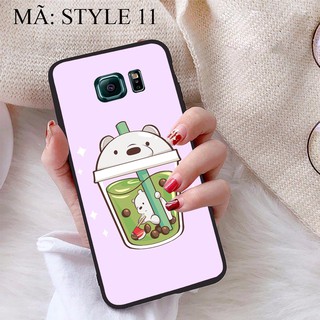 Ốp lưng Samsung S6 Edge viền dẻo TPU BST Phong Cách Trẻ Trung