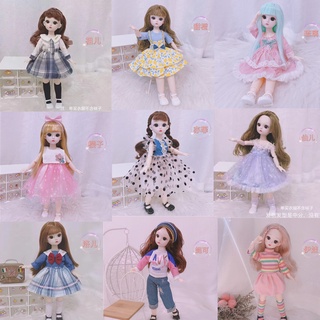 Búp Bê Nữ Sinh Tự Làm Mặc Đồ 1 / 6 30cm