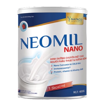 Sữa Bột Dinh Dưỡng Neomil Nano - 400g Phục Hồi Sức Khỏe Cho Người Sau Phẫu Thuật, Sau Sinh, Giúp Mau Lành, Giảm Sẹo Lồi