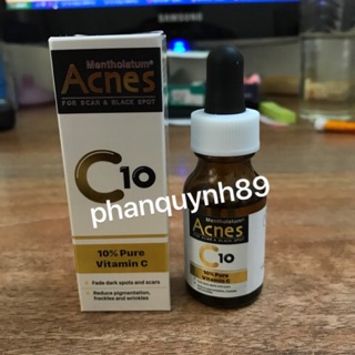 Acnes C10 - dung dịch làm mờ sẹo và vết thâm