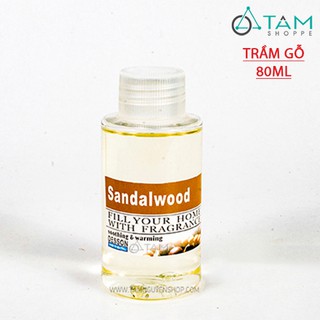 Chai nước hoa tinh dầu tự khuếch tán 80ml (Chai châm thêm)