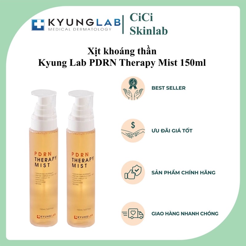 Xịt khoáng thần Kyung Lab PDRN Therapy Mist 150ml