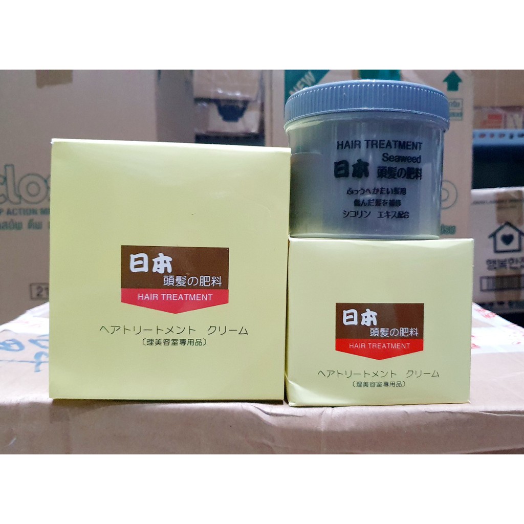 Kem ủ tóc rong biển Seaweed hair treatment