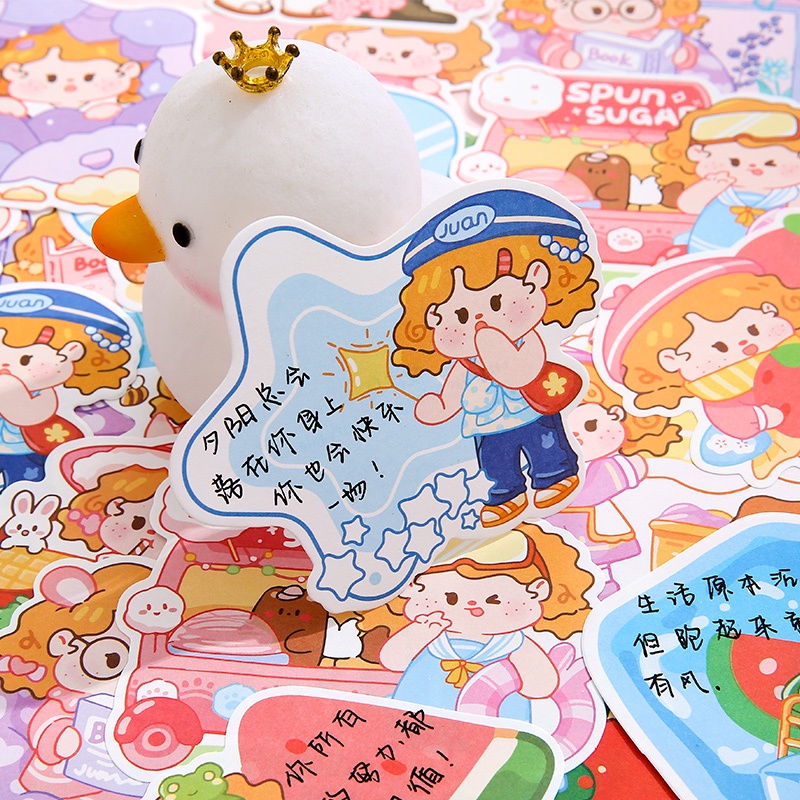 Set 90 Giấy Ghi Chú Họa Tiết Hoạt Hình Đáng Yêu