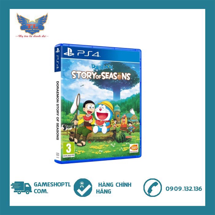 Đĩa Game Doraemon: Story of Seasons Cho Máy Playstation 4