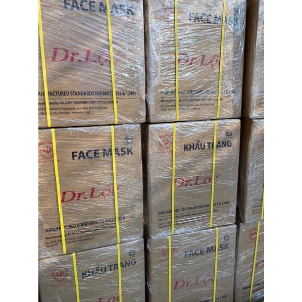 Khẩu Trang Y Tế 4 Lớp Hộp 50 Cái Dr Loc JSC