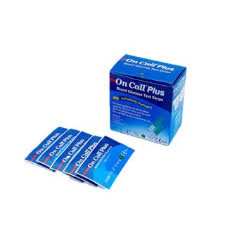 Hộp 25 que thử đường huyết On Call Plus