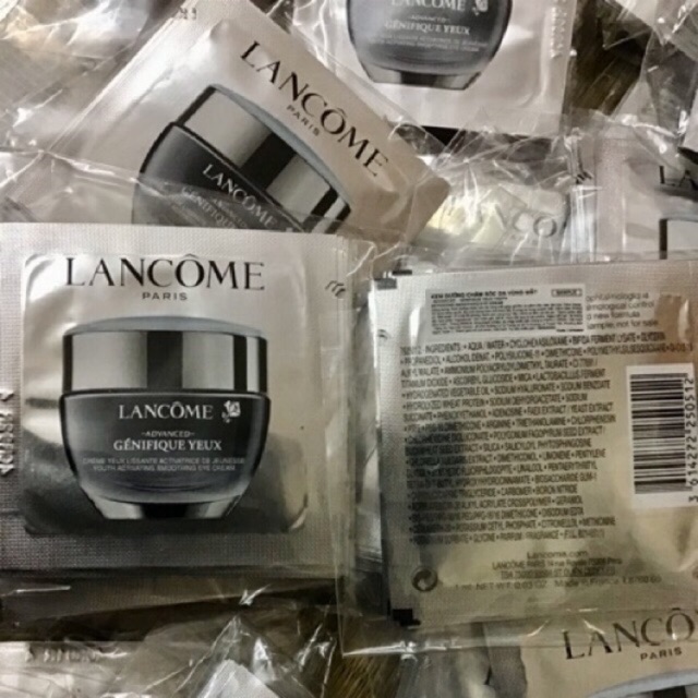 Combo 10 Gói sample kem mắt Lancome Genifique 1ml