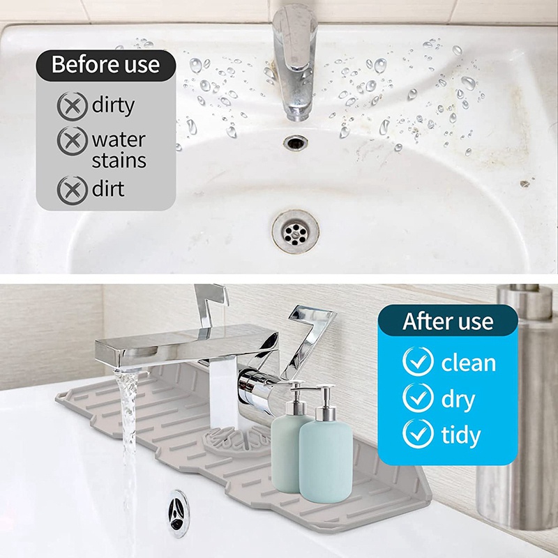 Khay Silicone Phơi Khô Thức Ăn Chống Văng Nước Gắn Bồn Rửa Tiện Dụng