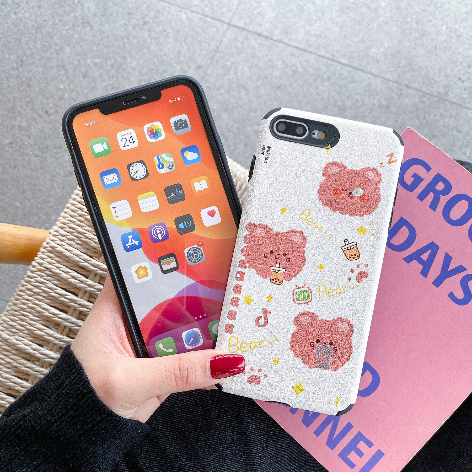 Ốp lưng mềm Realme  C25 Realme C20 Realme 5 5i 5s 6i C3 C11 C12 C15 C17 Realme 7i lụa Case Kinh tế Chống sốc Vỏ bọc hp dễ thương