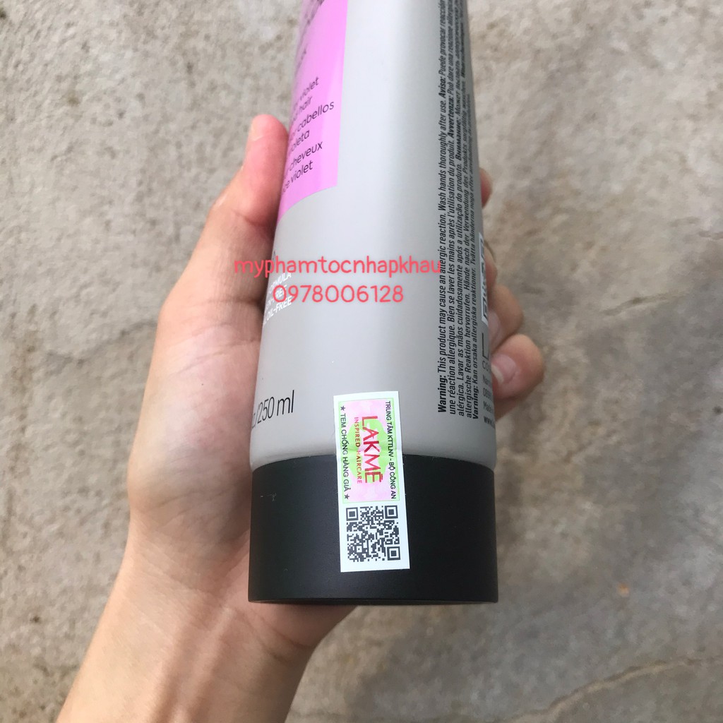 Kem hấp dưỡng màu cho tóc nhuộm Teknia Lakme Treatment Refresh 250ml