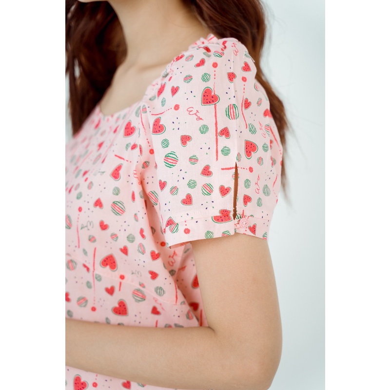 Bộ mặc nhà cộc tay quần ngố Winny 1MNWO20006