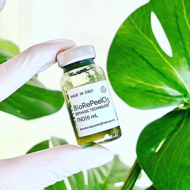 Tinh chất peel da căng bóng giảm mụn BioRe,PeelCl3 Italy lọ 6ml