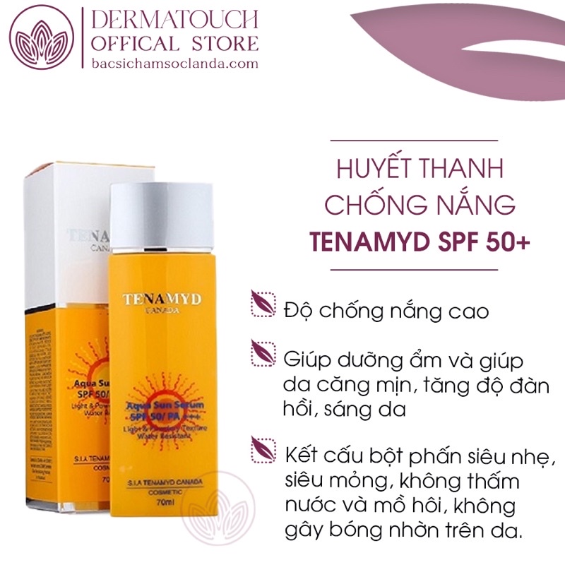 ✅[Chính Hãng] Kem chống nắng Tenamyd Aqua Sun Serum