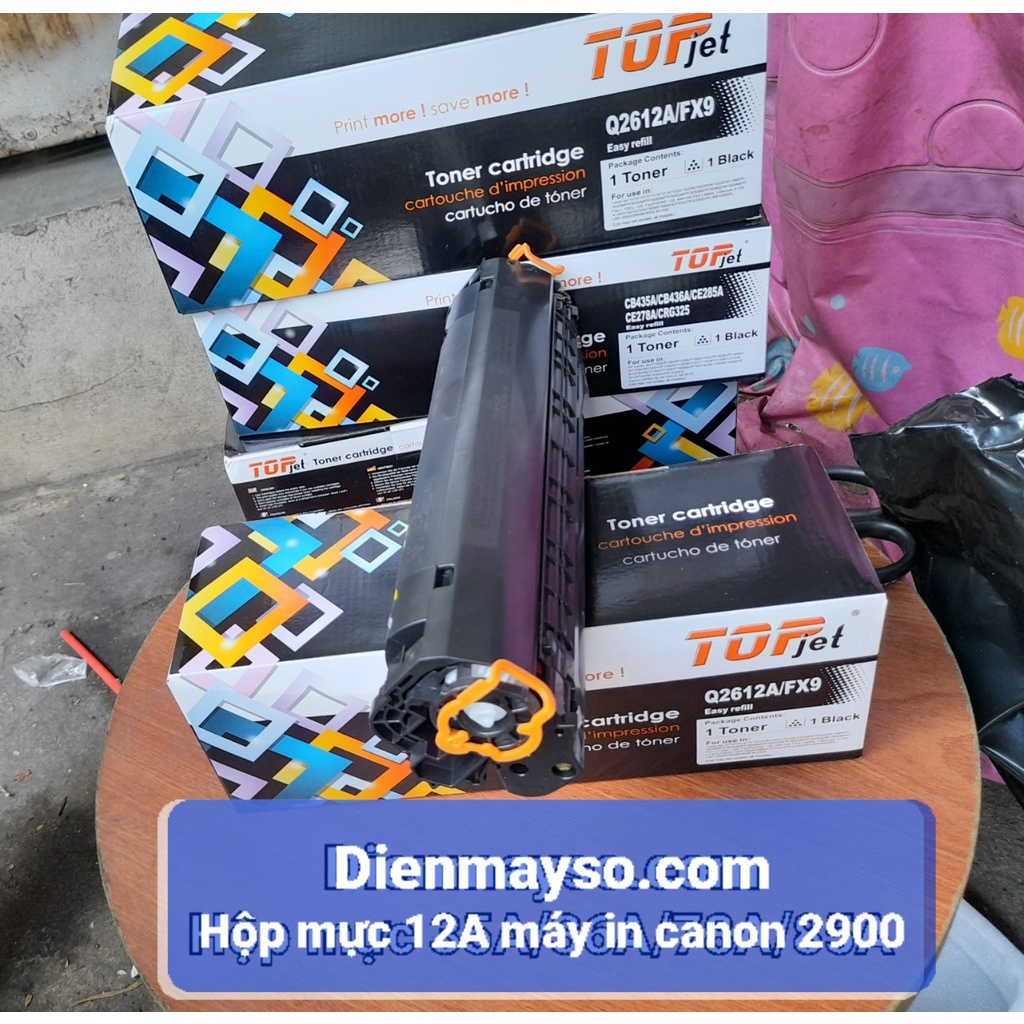 Hộp mực máy in Canon 2900, LBP 3000, 3050MFP HP 12A 303