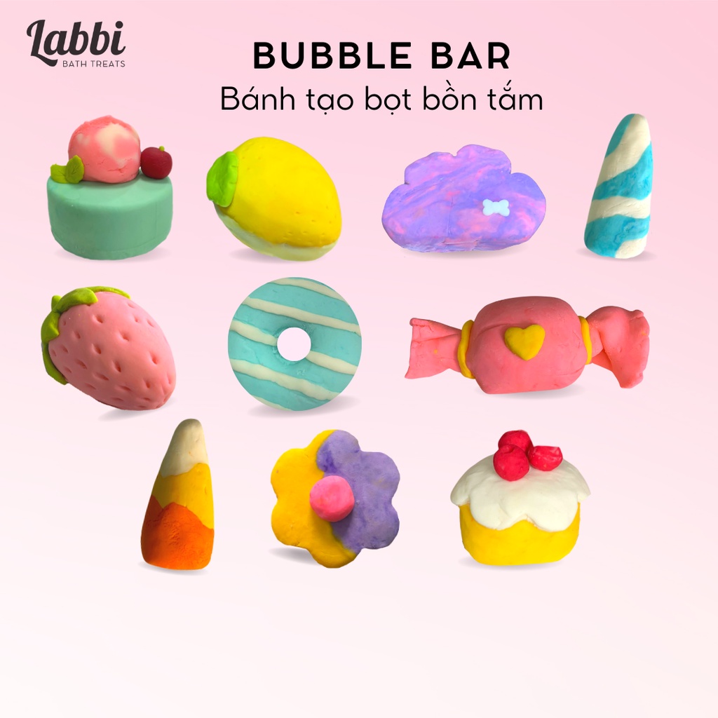 TỔNG HỢP  Bubble Bar / Bánh tạo bọt bồn tắm