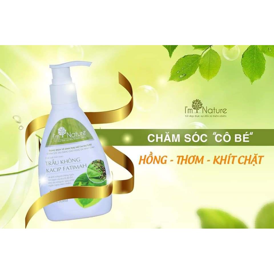 Dung Dịch Vệ Sinh Phụ Nữ Trầu Không I'm Nature 150ml