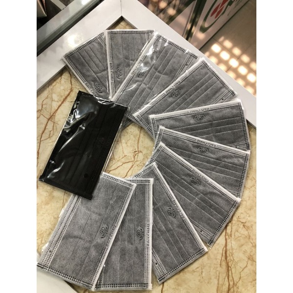 Hộp 50 túi khẩu trang  Bảo Châu 4 lớp, hàng xịn sò 1 cái/1 túi