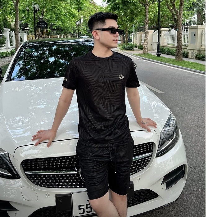 Bộ Hè Nam LV Chất thun Lạnh Đễ Vận động (B2268)