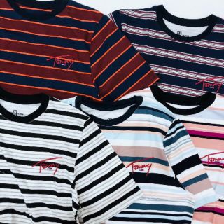 Áo croptop TM logo thêu hàng dư xịn