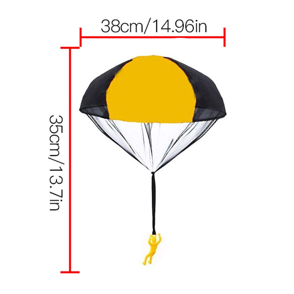 Kids Parachute Toy Outdoor Hand Throwing Parachute Educational Landing Children Toy[sneaky]