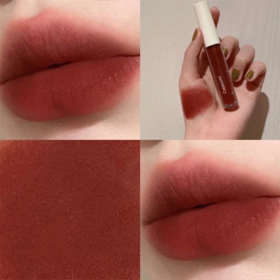 [Hàng Có Sẵn Giao Hàng] Son Môi Cappuvini Màu Nhung Lì Chống Thấm Nước