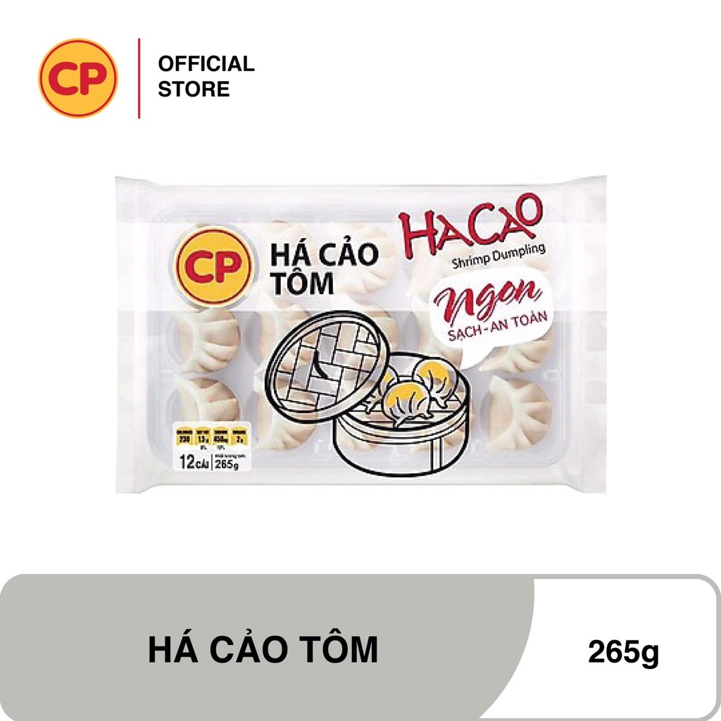 Há cảo tôm CP 265g