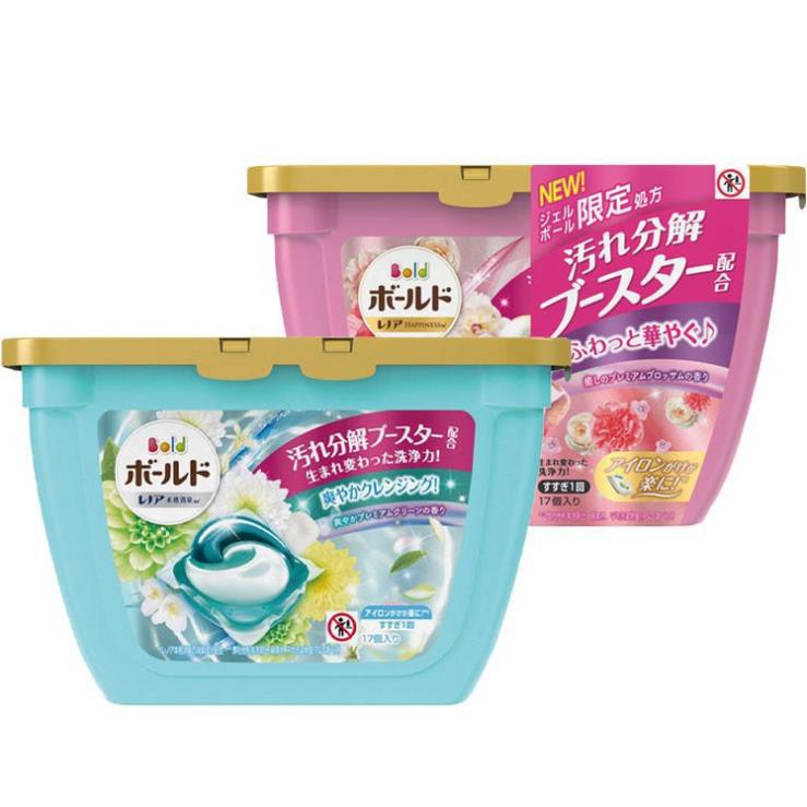 Hộp Viên Gặt Xả Gelball 3D 17viên/ 46 viên [ Nội Địa Nhật ]