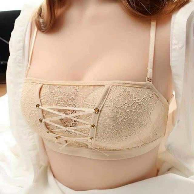 Áo ngực rút dây TẠO KHE NÂNG NGỰC CHỐNG TỤT DÂY RÚT - ÁO CÚP REN  AOLOT15