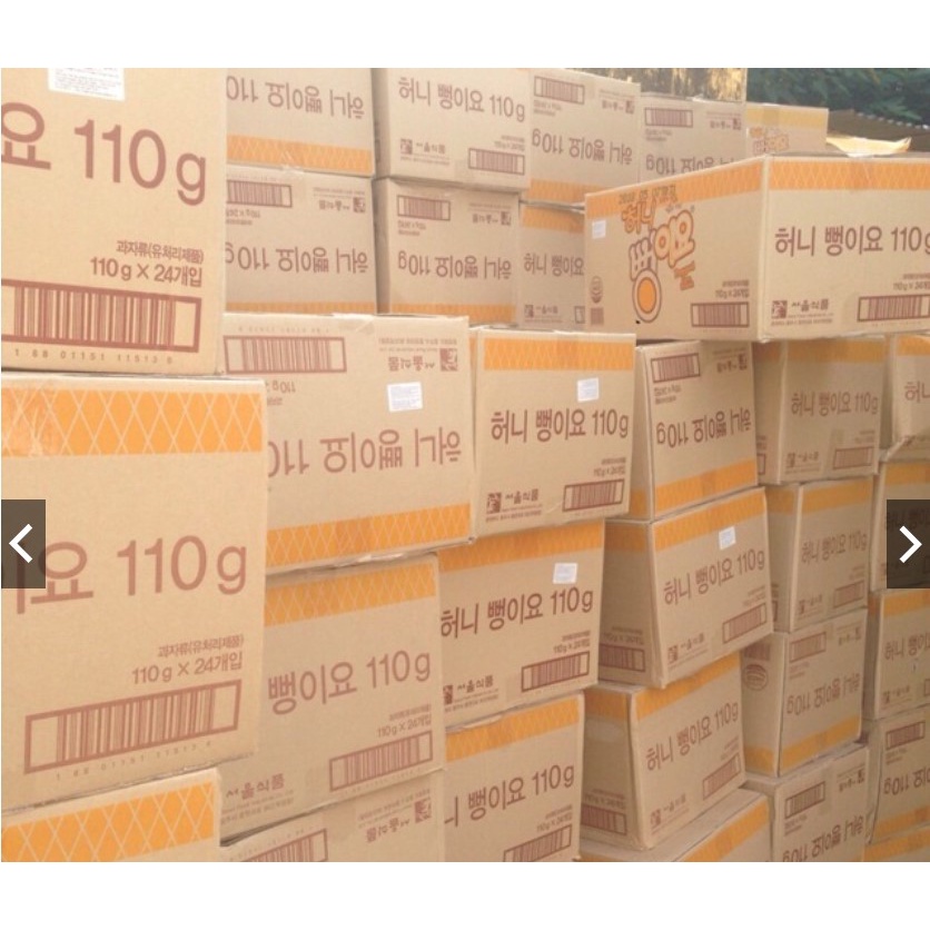 Bỏng Ngô Tẩm Mật Ong - Hàn Quốc Gói 110G