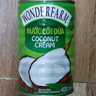 Nước cốt dừa lon Wonderfarm 400ml