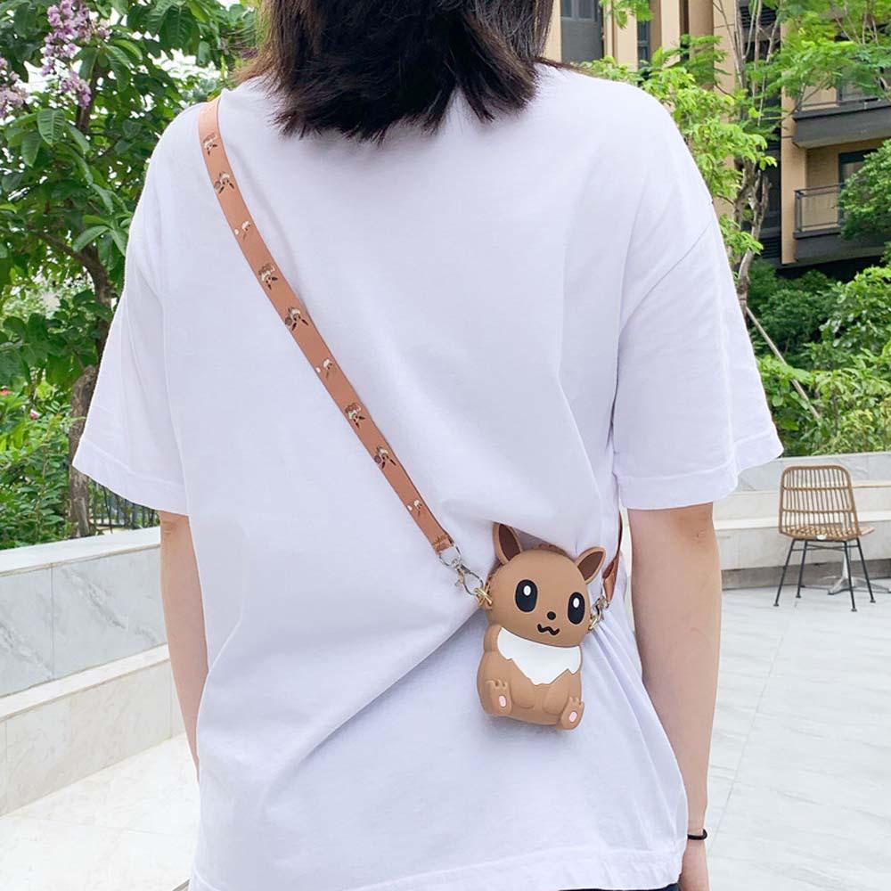 Túi Đựng Tai Nghe / Tiền Xu Hình Pokemon Go Dễ Thương Cho Bé