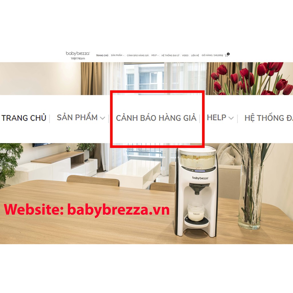 Máy pha sữa Baby Brezza Formula Pro của Mỹ - phiên bản mới