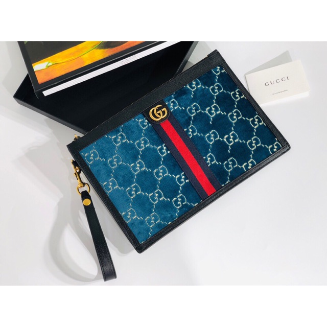 Ví cầm tay Gucci hàng Siêu Cấp size 30,5*21*1,5