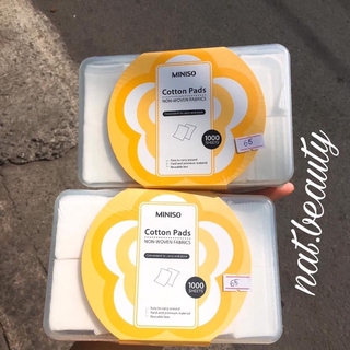 Bông tẩy trang Miniso Nhật 1000 miếng