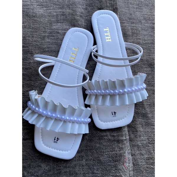 Dép nhúng cườm hai vai bigsize 40-46 (ảnh thật)