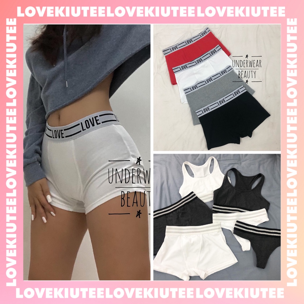 Quần boyshort cotton dành cho nữ LOVEKIUTEE