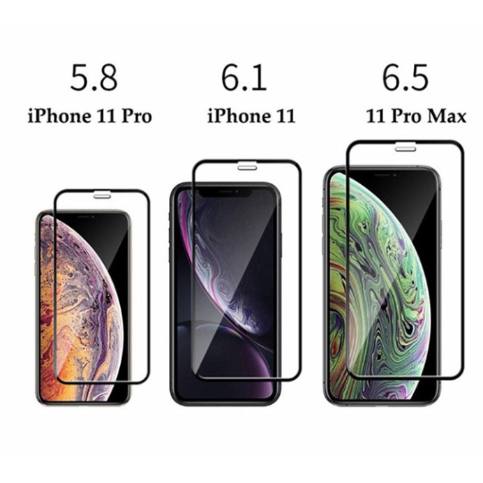 Cường lực IPhone X/ Xs/ Xs Max / Xr/11/ 11 Pro/ 11 Pro Max/ 12 Mini/12/13/14 Pro/Plus/ Pro Max &quot;9D Full&quot;  Timshop