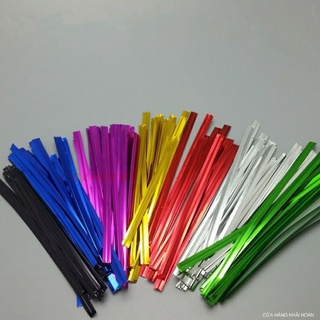 50 Dây kẽm màu cột túi bánh, trang trí handmade