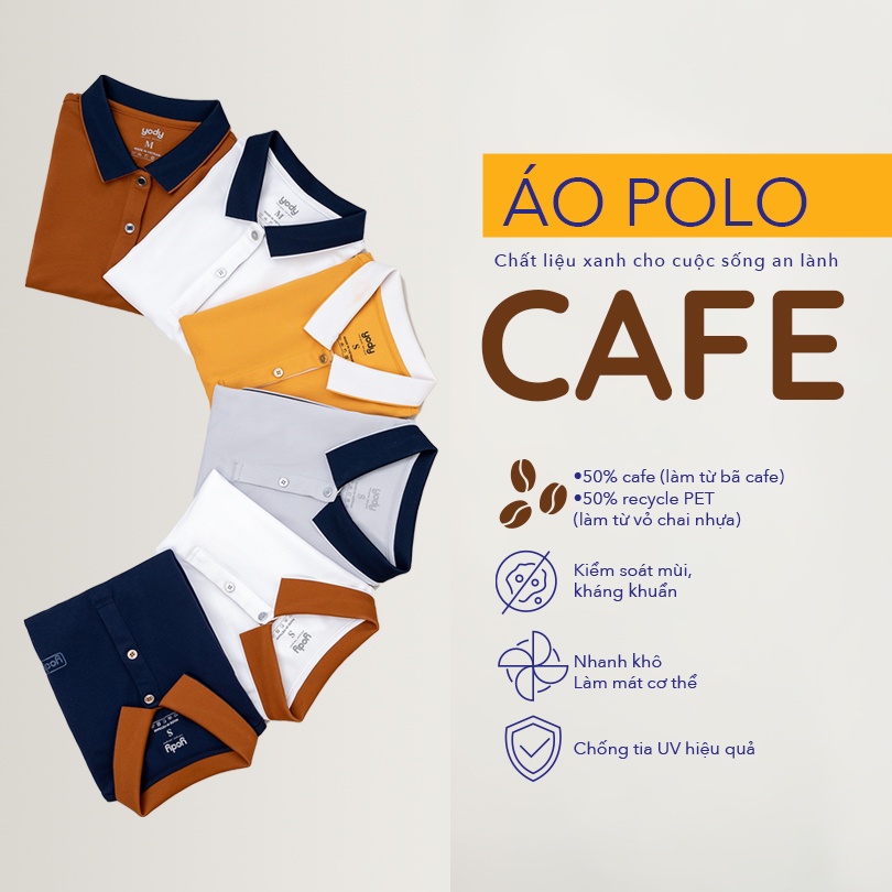 Combo tình nhân 2 áo polo cafe nam nữ APN3700 và APM3635